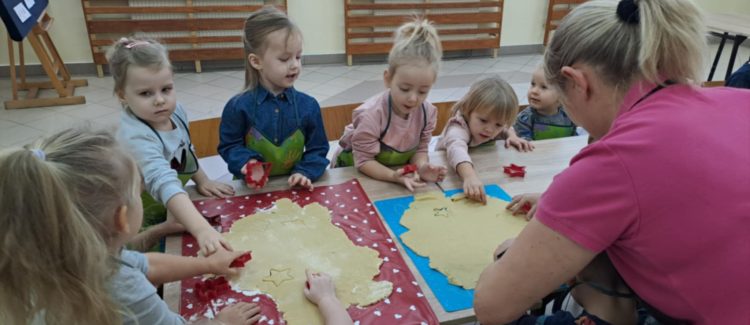 Świąteczne warsztaty kulinarne przedszkolaków z KGW Prątniczanki